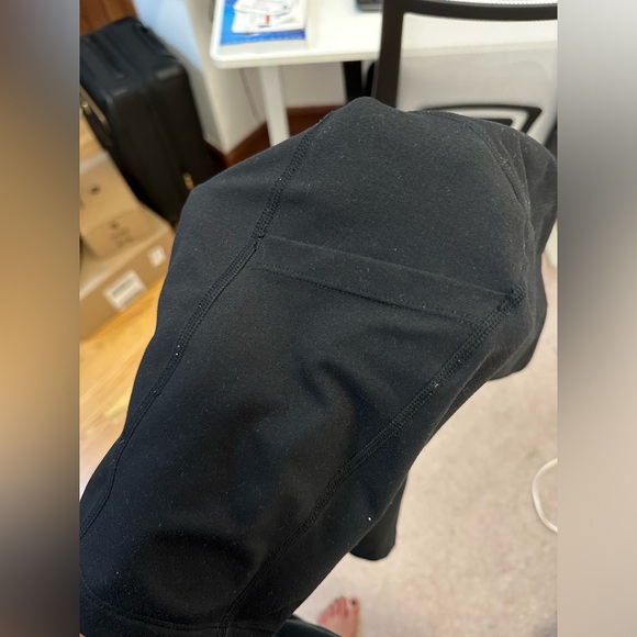 Zella Live In High Waist Pocket Bike Shorts black small - Picture 4 of 9